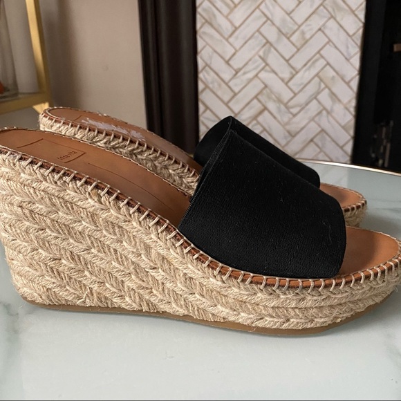 DOLCE VITA Beale Espadrille Wedge Slides - Picture 2 of 9